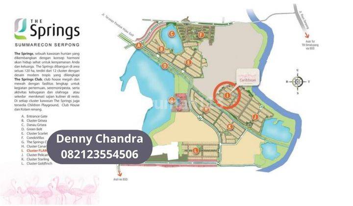 Summarecon Serpong Caribbean Flamingo Lokasi Springs Sangat Cuan 4