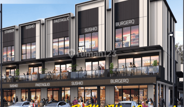 Ruko di Gading Serpong 2 Lantai Terbaru Sorrento Grande West 1