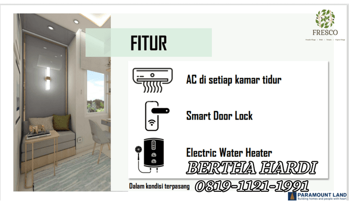 Rumah 2 Lantai di Gading Serpong Minimalis Baru Fresco 8