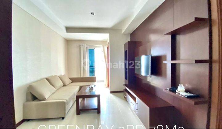 Dijual Apartement Green Bay Pluit 78m² 2+1BR Furnished 1