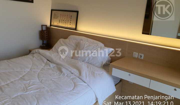 DISEWAKAN APARTEMEN GOLD COAST PIK STUDIO 28m² FURNISHED