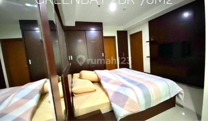 Dijual Apartement Green Bay Pluit 78m² 2+1BR Furnished 2