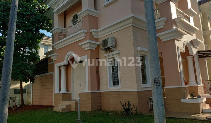 DISEWAKAN RUMAH CLUSTER AKASIA PIK 8x18m² 3+1BR SEMI FURNISHED