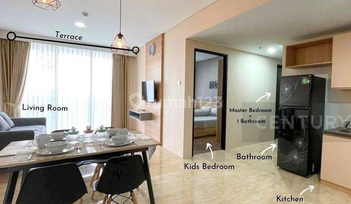 Apartemen Lexington Residence Full Furnish 2 Bedrooms 1