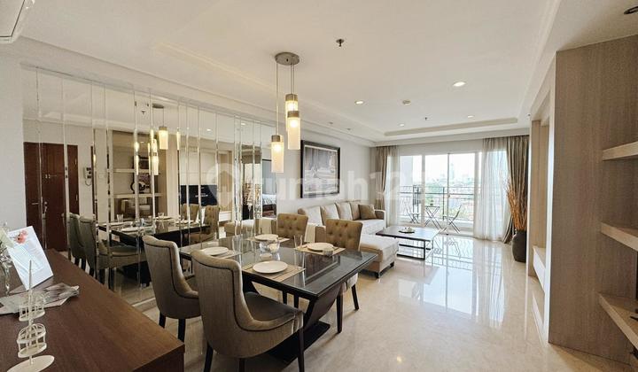 For Rent: Permata Hijau Residence Apartment, 3 Bedrooms, Fully Furnished