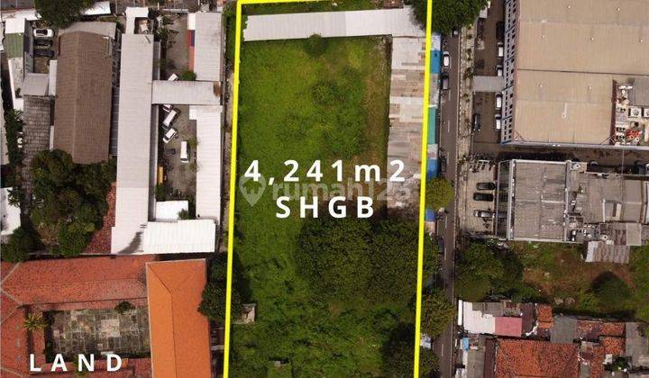 Dijual Atau Disewakan Tanah di Senen, Jakarta Pusat 4.241 m² 1