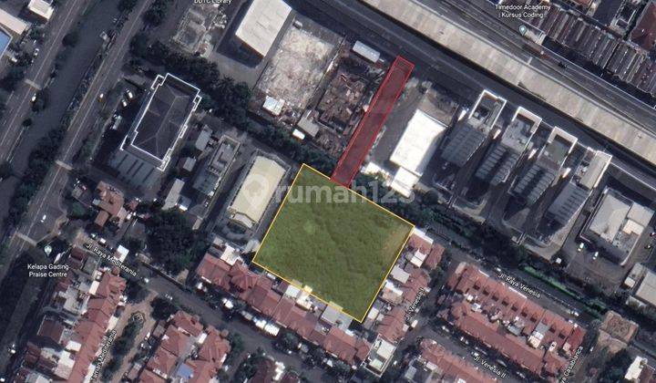 Dijual Tanah di Kelapa Gading, Jakarta Utara 4.629 m² 1