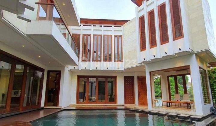 Rumah Bernuansa Tropical Modern Di Pondok Indah Jakarta Selatan 1