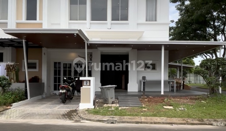 Dijual Full Furnished Rumah Hoek Cluster Flamingo, The Springs