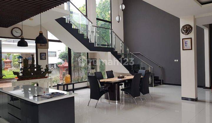 Rumah Mewah Bernuansa Resort Furnished Di Taman Giri Loka Bsd 1