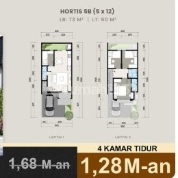 For Sale 5B Type House in Hortis Cluster, Citra Garden Serpong 1
