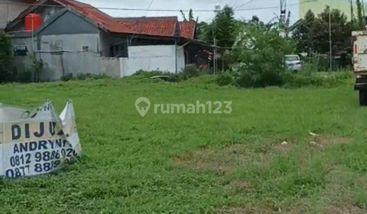 Dijual Tanah Luas 2500m2 Bentuk Tanah Kotak di Cisauk Tangerang 1