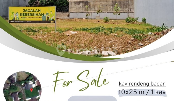 Dijual Kav Nusaloka Kavling Persegi di Badan Jalan