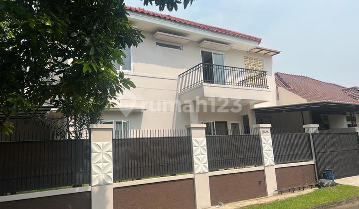 wts villa melati mas depan taman posisi hoek