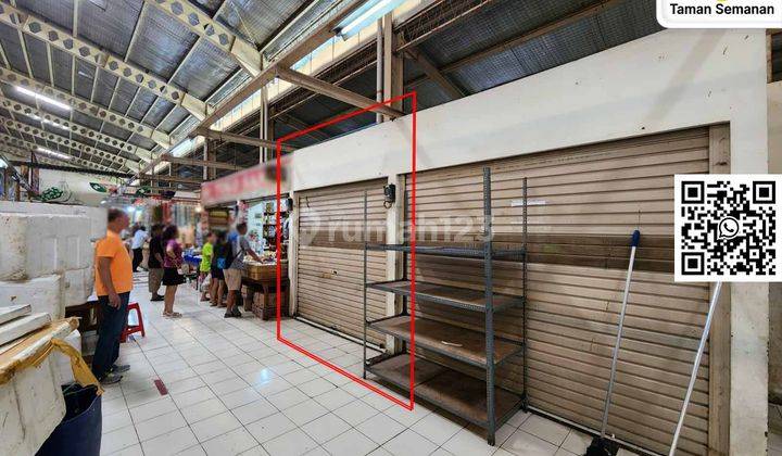 Gandeng Dua Kios Jadi Satu di Pasar Laris Kosambi Baru, Cengkareng – Mulai Usaha Anda Sekarang! 2x3 m² 1