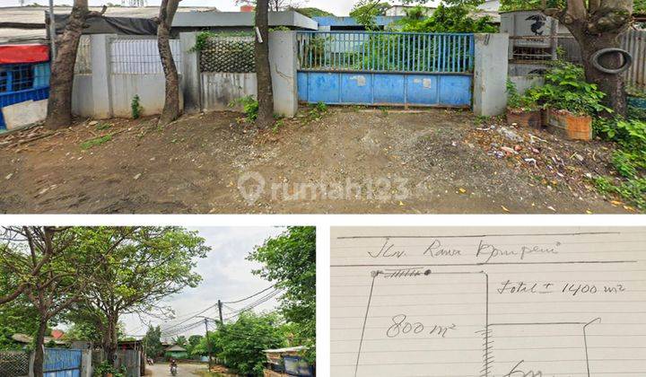 Kavling Jl. Raya Rawa Kompeni, Benda, 1.400m², SHM 1