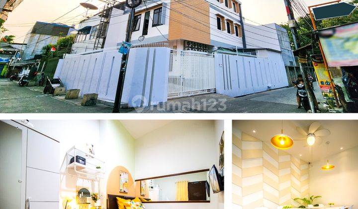 Rumah Kost Tomang Capital Residence, Jakarta Barat, 222m², 3 Lt, SHM 1