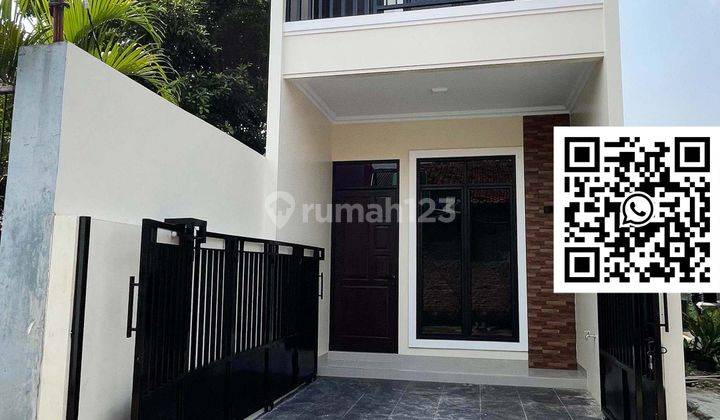 Rumah Pondok Kacang Barat, Tangerang Selatan, 48m², 2 Lt, SHM 2