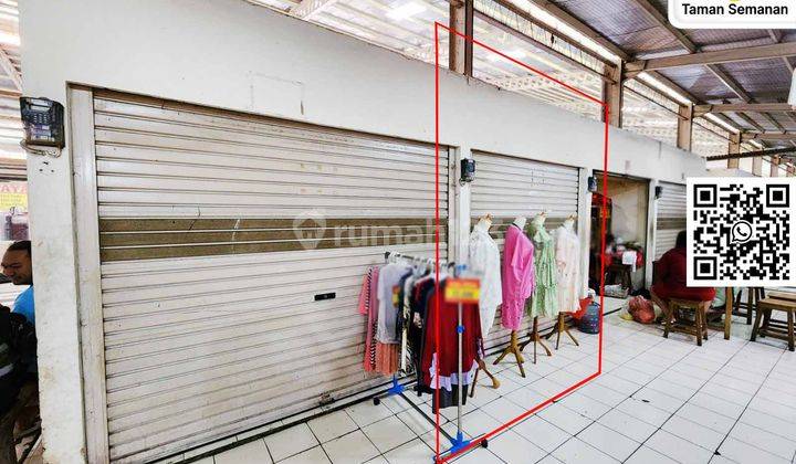 Gandeng Dua Kios Jadi Satu di Pasar Laris Kosambi Baru, Cengkareng – Mulai Usaha Anda Sekarang! 2x3 m² 2