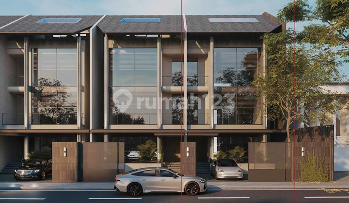 Ruko Orchid Slipi Soho, Unit D, Palmerah, 7.25 x 22 M², 4 Floors, Freehold title 1