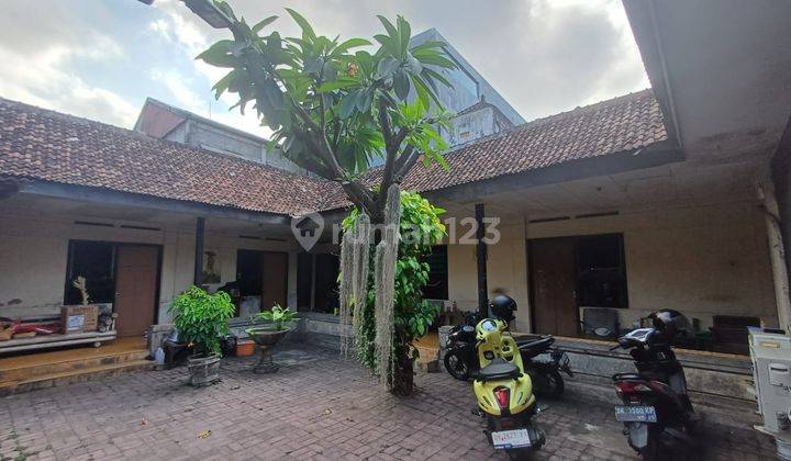 Land With Building On Main Road In Central Denpasar 2