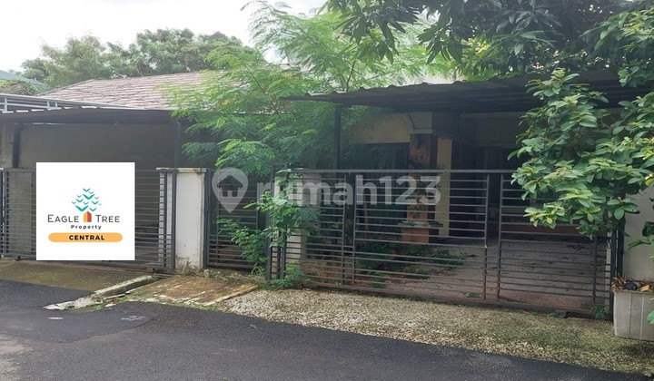 Murah, Rmh Hitung Tanah. Graha Bintaro Jaya. Dkt Tol Bebas Banjir