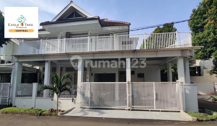 MALEO, Bintaro Jaya. Rumah HOOK 2LT, Cozy Siap Huni, BEBAS BANJIR