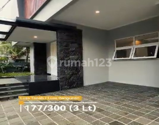 Bintaro Jaya, Sektor9. Rumah Baru, 2Lt SiapHuni, Cozy Modern, SHM