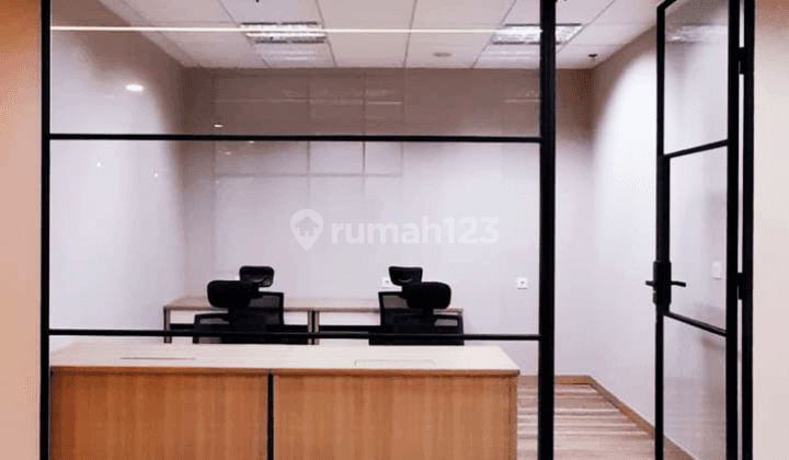 Private Office Murah di Jakarta Pusat di Walton Workspace sdh Termasuk Biaya Service Charge, Listrik, Dan Fasilitas
