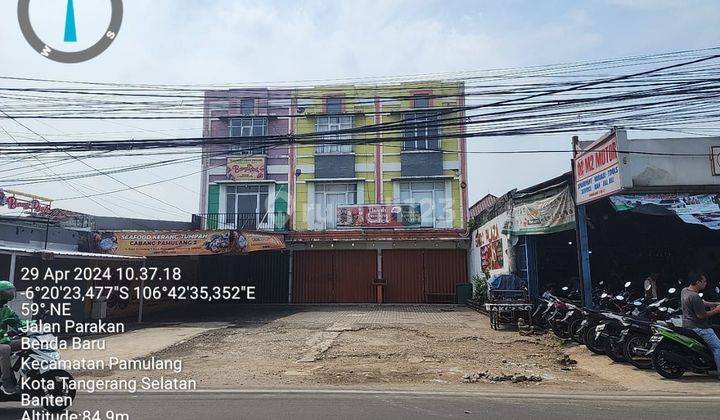 RUKO 3 LANTAI BENDA BARU PAMULANG TANGERANG SELATAN