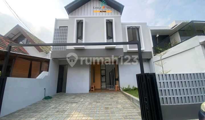 Rumah Baru Modern Minimalis 2 Lantai Dalam Cluster Di Bintaro . Rumah Baru Modern Minimalis 2 Lantai Dalam Cluster Di Bintaro .