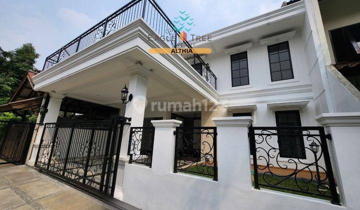 Rumah Baru Full Renovasi 2 Lantai Siap Huni Classic Modern Di Rempoa Tangerang Selatan 1