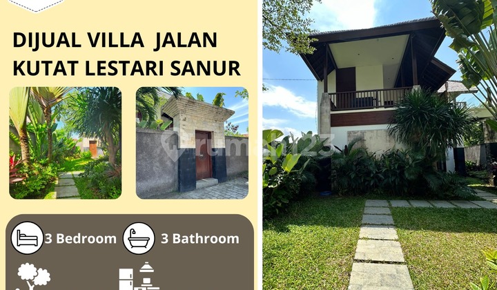 Villa di Sanur Bali, Dekat Pantai Mertasari