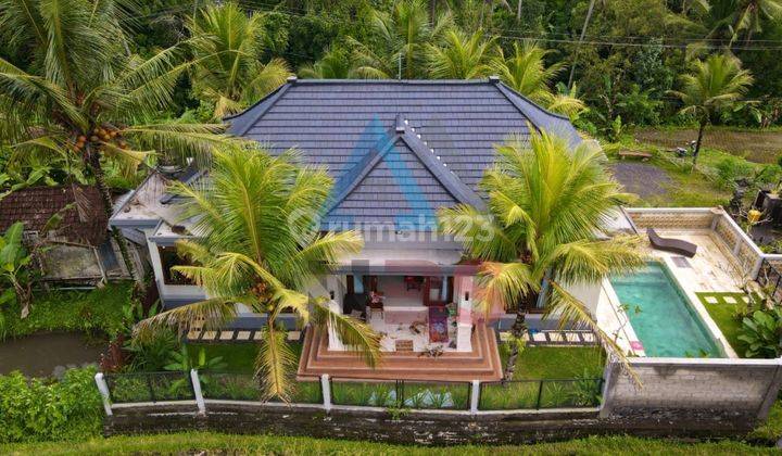 Dijual Villa Dengan Pemandangan Sawah Di Ubud, Gianyar 1