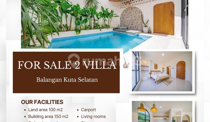 FOR SALE VILLA BRAND NEW MEDITERANIA BALANGAN UNGASAN KUTA SELATAN