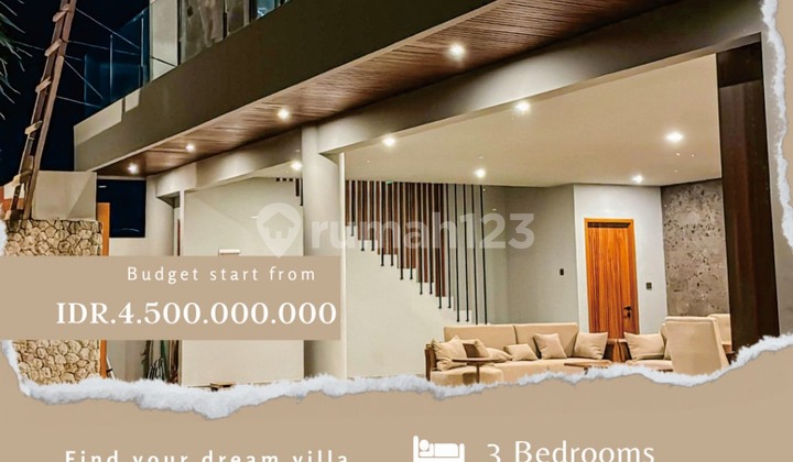 BRAND NEW FREEHOLD CONTEMPORARY VILLA DESIGN, SPESIFIKASI VILLA KABA-KABA MUNGGU RICE FIELD VIEW BRAND NEW FREEHOLD CONTEMPORARY VILLA DESIGN, SPESIFIKASI VILLA KABA-KABA MUNGGU RICE FIELD VIEW