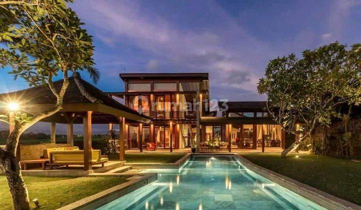 Dijual Villa Mewah View Laut Dan Hamparan Sawah Lokasi Beraban Tabanan Bali 1