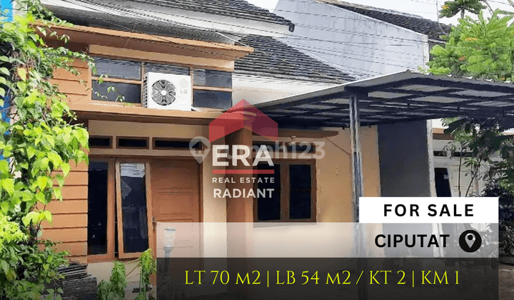 Dijual Rumah Cluster Dekat Bintaro Stasiun Jurangmangu Dan Upj 1