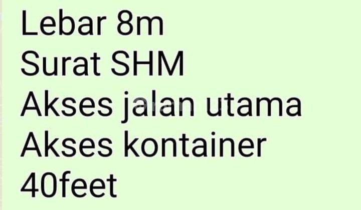 Tanah Strategis Pinggir Jalan Raya Kapuk Kamal 1