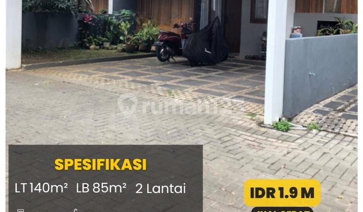 Murah Rumah Cluster Bali Garden Siap Huni Strategis SHM