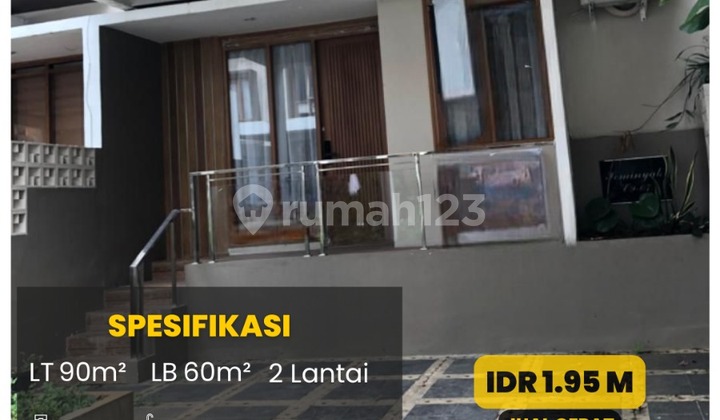 Rumah Cluster Bali Garden Tinggal Bawa Koper Full Furnish Bandung Utara SHM