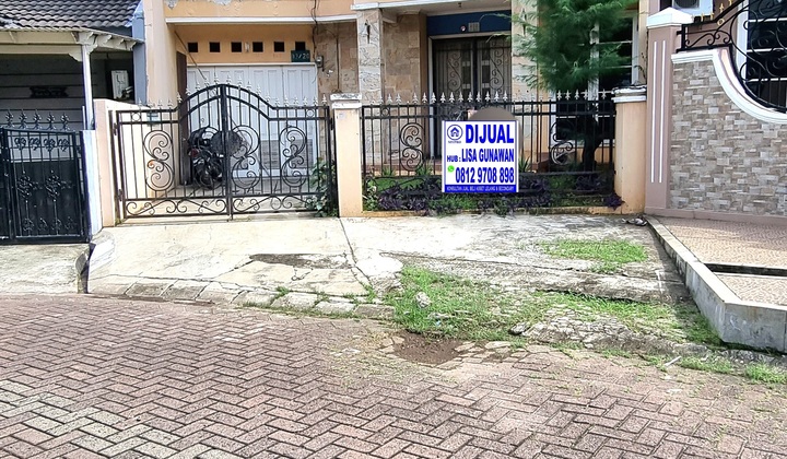 Dijual Rumah 2 Lantai Taman Kencana Jakarta Barat Depan Taman