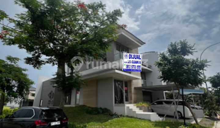Dijual Rumah Hoek Siap Huni Tinggal Bawa Koper, Golf Island, Cluster Serenade, Pik 2, Ukuran 10 X 25, 3 + 1 Kamar Tidur, 3 + 1 Kamar Mandi, Mezzanine, 2 Lantai 2