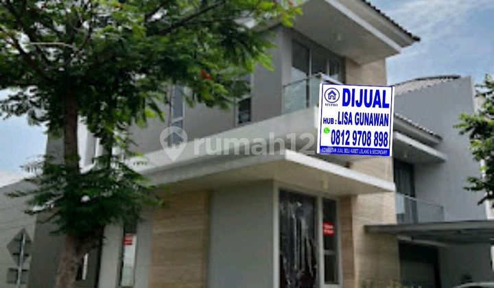 Dijual Rumah Hoek Siap Huni Tinggal Bawa Koper, Golf Island, Cluster Serenade, Pik 2, Ukuran 10 X 25, 3 + 1 Kamar Tidur, 3 + 1 Kamar Mandi, Mezzanine, 2 Lantai 1