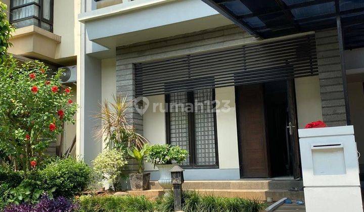 Rumah Semi Furnished Jual Cepat Di Emerald Bintaro Jaya Sektor 9 1