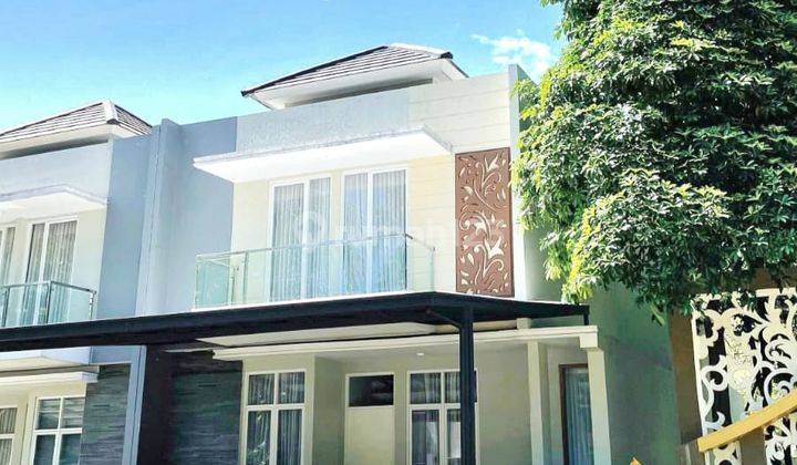 Rumah Hoek Dalam Cluster Satu Pintu Di Serpong Dekat Kampus Iti 1