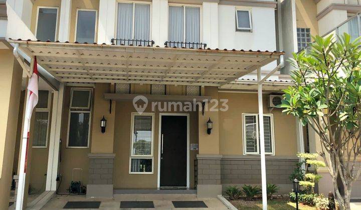 Rumah Semi Furnished Dalam Cluster di The Savia BSD Dekat TOL 1