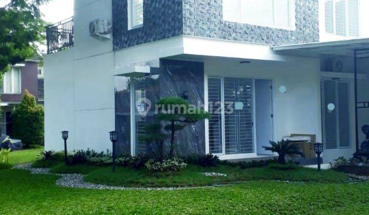 Rumah Posisi Hook Semi Furnished Siap Huni di Graha Raya 1