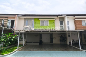 Rumah Semi Furnished Dalam Cluster Aman di BSD Dekat Stasiun KRL