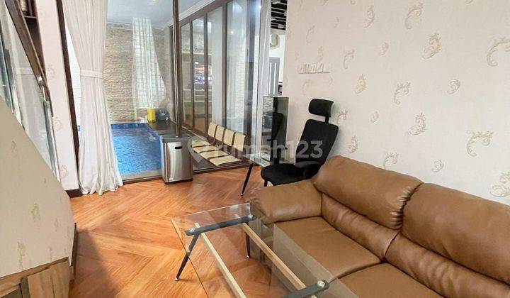 Rumah Bagus Ada Balkon Dan Private Pool Dalam Cluster Di Sektor 9 2